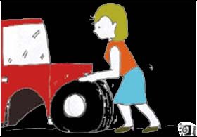 changing a of tyre